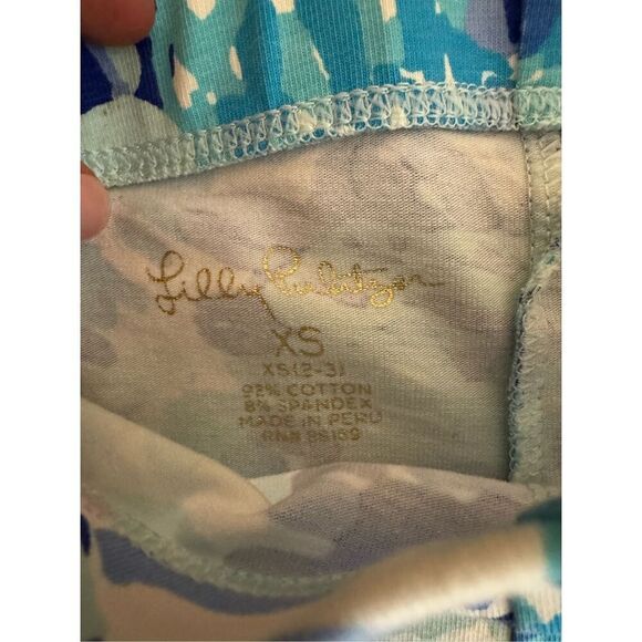 Lilly Pulitzer Girls Capris Size XS 2/3 - Picture 3 of 4